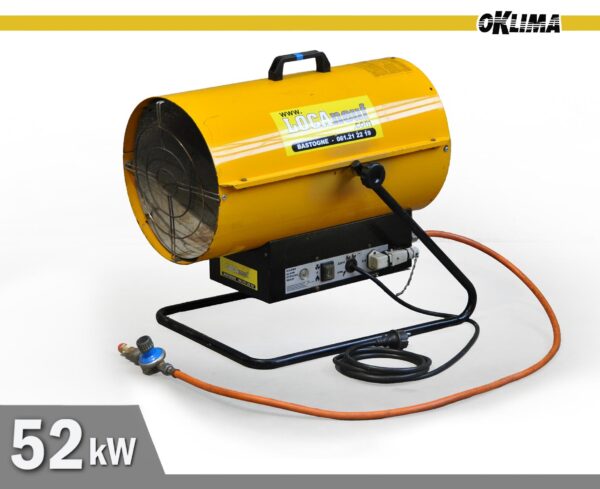 Canon à chaleur au gaz 52kW