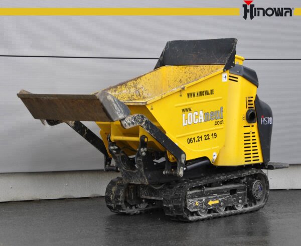 Dumper sur chenille
