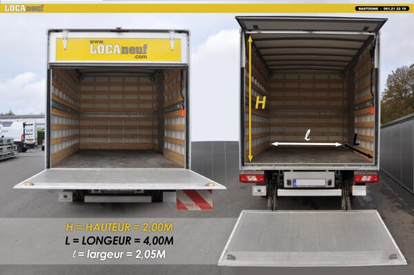 Véhicule de déménagement 16m³ – Image 4